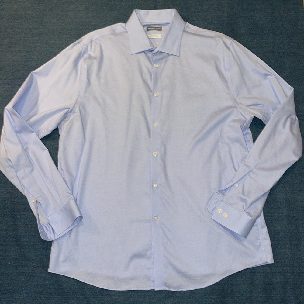 Michael Kors no iron button down,  17 neck